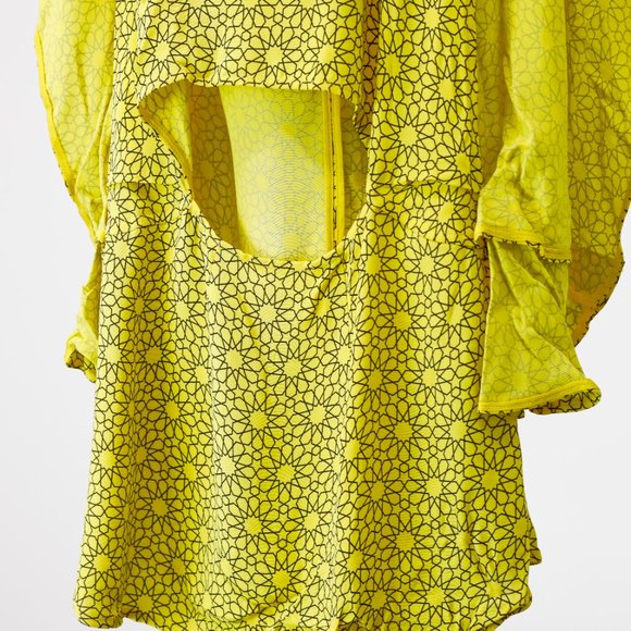 Marni AW/11 Geometric Tie Neck Ruffle Blouse - Picture 8 of 10